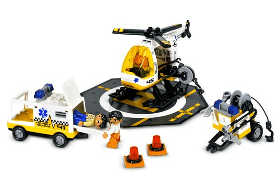 LEGO Helicopter Rescue Unit (7841-1) set, 2005