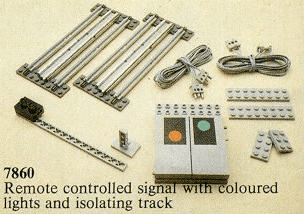 LEGO Remote Controlled Signal 12v (7860-1) set, 1980