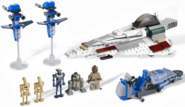 LEGO Mace Windu's Jedi Starfighter (7868-1) set, 2011