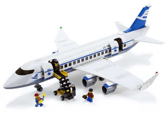 LEGO Passenger Plane (7893-1) set, 2006