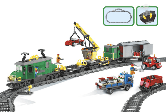 LEGO Cargo Train Deluxe (7898-1) set, 2006