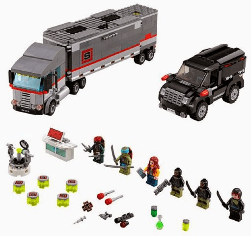 LEGO Big Rig Snow Getaway (79116-1) set, 2014