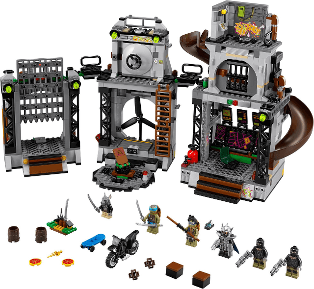 LEGO Turtle Lair Invasion (79117-1) set, 2014