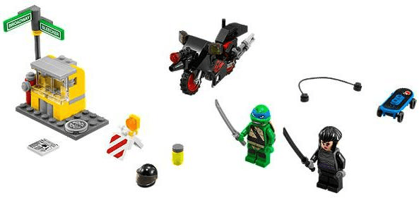 LEGO Karai Bike Escape (79118-1) set, 2014