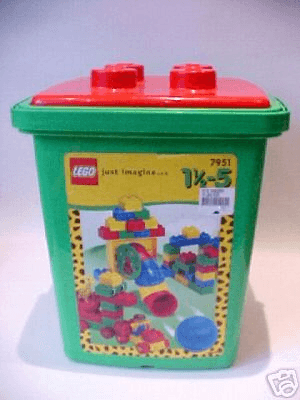 LEGO XL Bucket (7951-1) set, 2001
