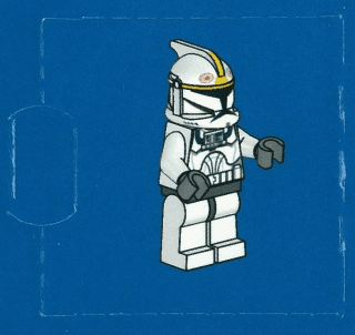 LEGO Advent Calendar 2011, Star Wars (Day 16) - Clone Pilot (7958-17) set, 2011