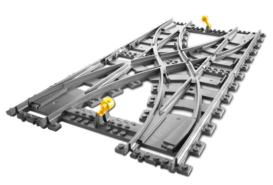 LEGO Double Crossover Track (7996-1) set, 2007