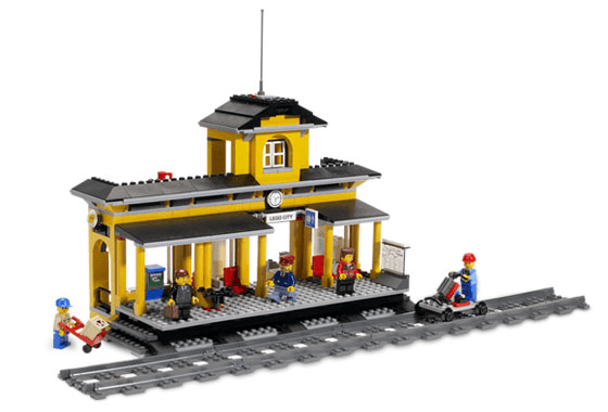 LEGO Train Station (7997-1) set, 2007