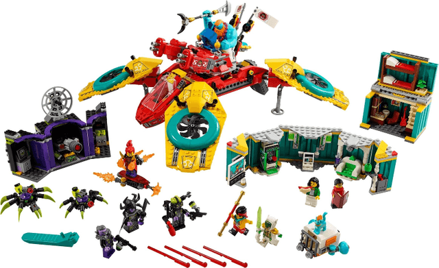 LEGO Monkie Kid's Team Dronecopter (80023-1) set, 2021