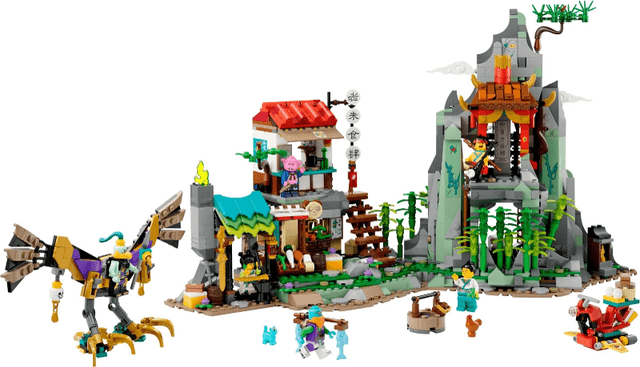 LEGO Monkie Kid's Team Hideout (80044-1) set, 2023