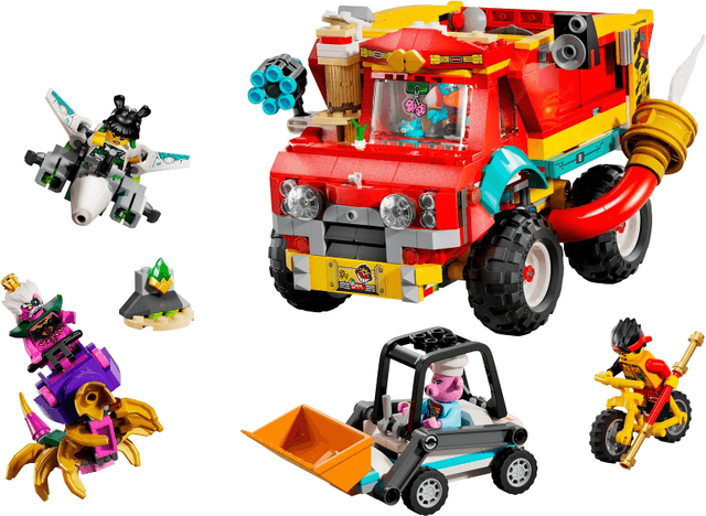 LEGO Monkie Kid's Team Power Truck (80055-1) set, 2024