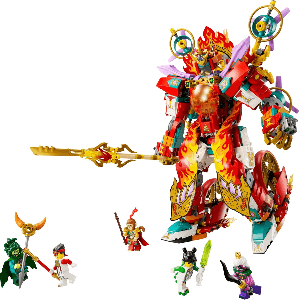 LEGO Nezha's Ring of Fire Mech (80057-1) set, 2024