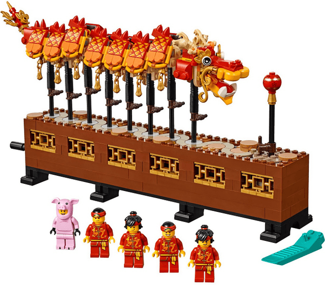 LEGO Dragon Dance (80102-1) set, 2019