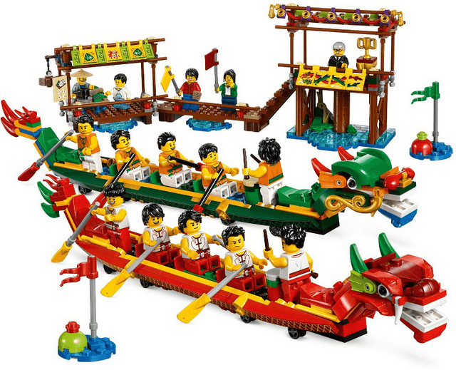 LEGO Dragon Boat Race (80103-1) set, 2019