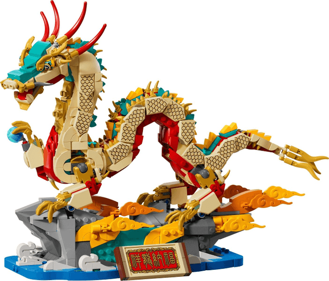LEGO Auspicious Dragon (80112-1) set, 2024