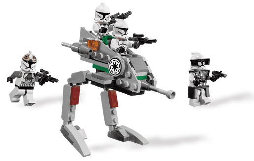 LEGO Clone Walker Battle Pack (8014-1) set, 2009