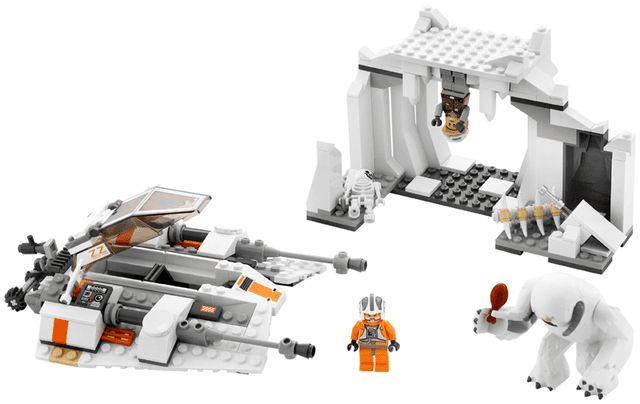LEGO Hoth Wampa Cave (8089-1) set, 2010