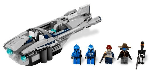 LEGO Cad Bane's Speeder (8128-1) set, 2010