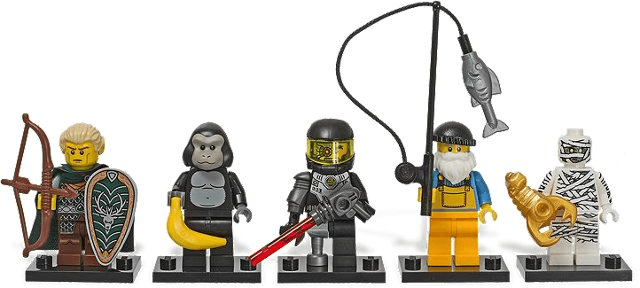 LEGO VIP Top 5 Boxed Minifigures (850458-1) set, 2012