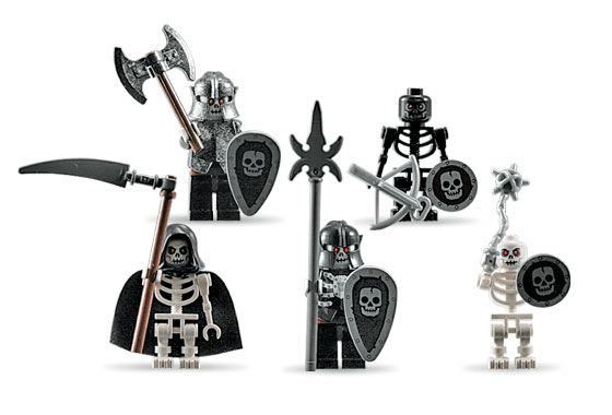 LEGO Battle Pack Skeletons blister pack (852272-1) set, 2008