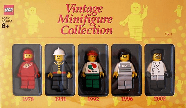 LEGO Vintage Minifigure Collection Vol. 1 {2008 Edition} (852331-1) set, 2008