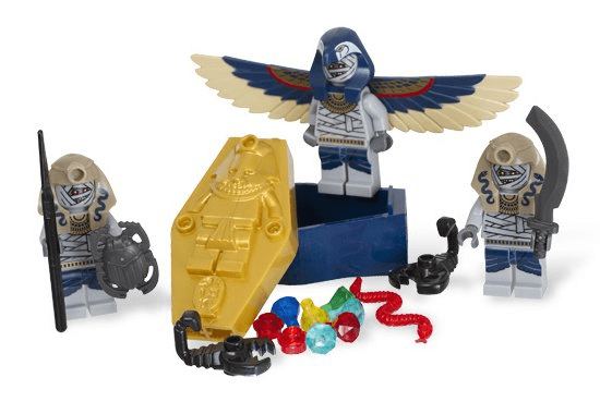 LEGO Skeleton Mummy Battle Pack blister pack (853176-1) set, 2011