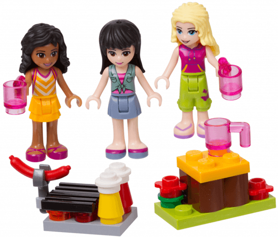LEGO Friends Mini-doll Campsite Set blister pack (853556-1) set, 2016