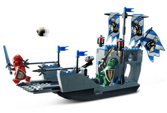 LEGO Knights' Attack Barge (8801-1) set, 2005
