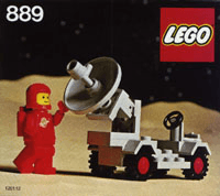 LEGO Radar Truck (889-1) set, 1979