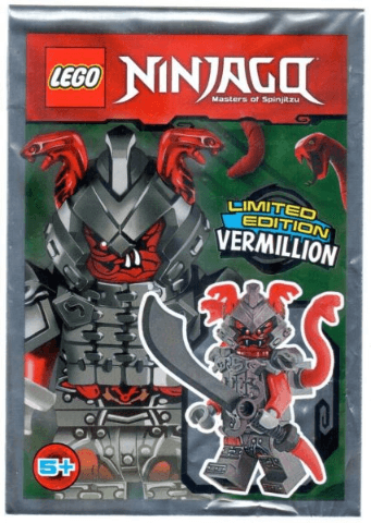 LEGO Vermillion Warrior foil pack (891726-1) set, 2017