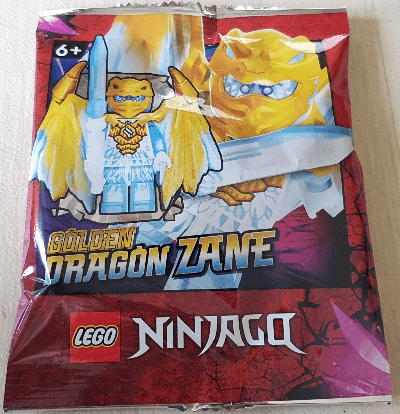 LEGO Golden Dragon Zane foil pack (892293-1) set, 2022