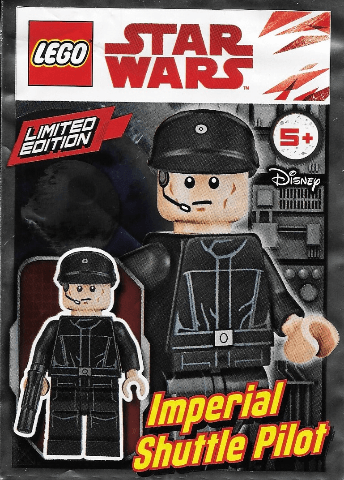 LEGO Imperial Shuttle Pilot foil pack (911832-1) set, 2018