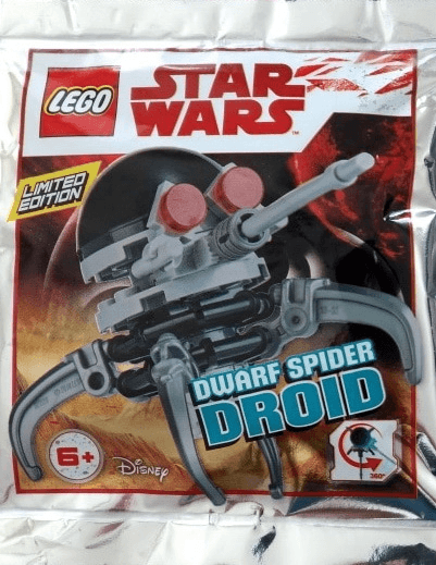 LEGO Dwarf Spider Droid - Mini foil pack (911835-1) set, 2018