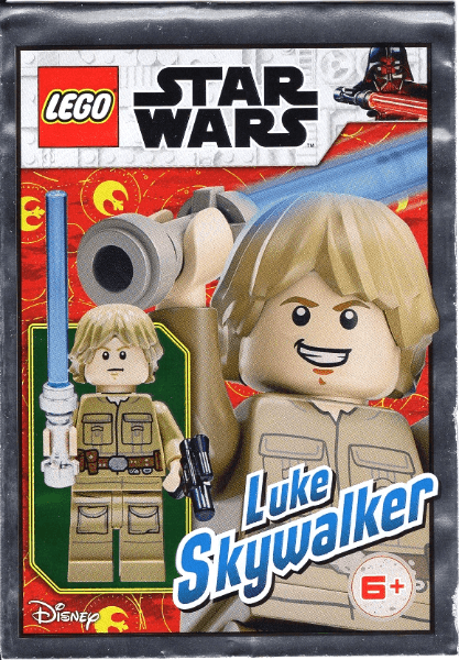 LEGO Luke Skywalker foil pack #2 (912065-1) set, 2020