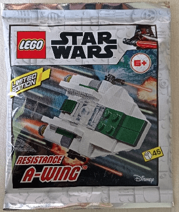 LEGO Resistance A-wing - Mini foil pack (912177-1) set, 2021