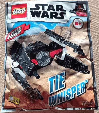 LEGO TIE Whisper - Mini foil pack (912288-1) set, 2022