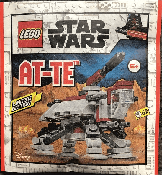 LEGO AT-TE - Mini paper bag (912308-1) set, 2023