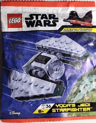 LEGO Yoda's Jedi Starfighter - Mini paper bag (912312-1) set, 2023