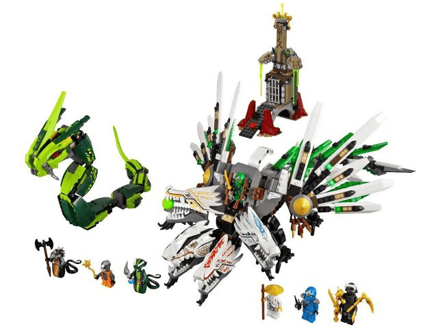 LEGO Epic Dragon Battle (9450-1) set, 2012