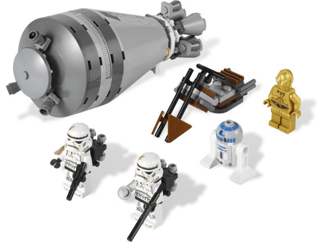 LEGO Droid Escape (9490-1) set, 2012