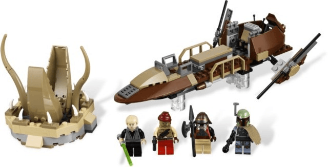 LEGO Desert Skiff (9496-1) set, 2012