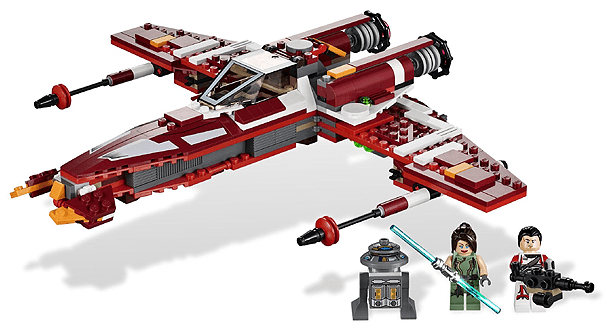 LEGO Republic Striker-class Starfighter (9497-1) set, 2012
