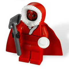LEGO Advent Calendar 2012, Star Wars (Day 24) - Santa Darth Maul (9509-25) set, 2012