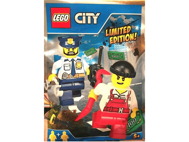 LEGO Policeman and Crook foil pack (951701-1) set, 2017
