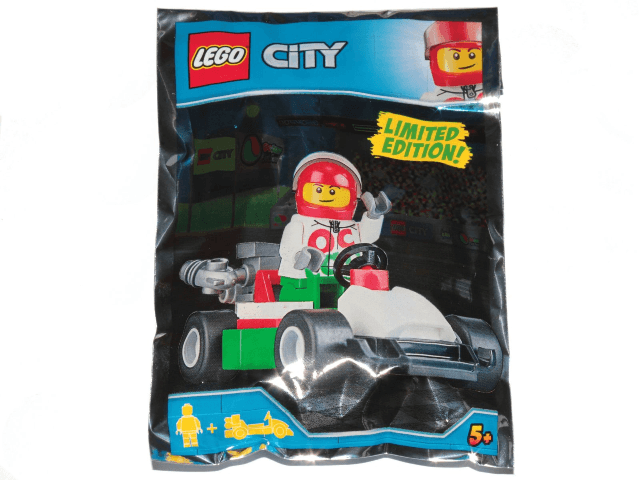 LEGO Race Driver and Go-kart foil pack (951807-1) set, 2018