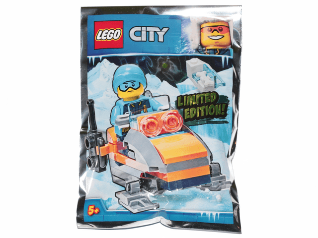 LEGO Arctic Explorer with Snowmobile foil pack (951810-1) set, 2018