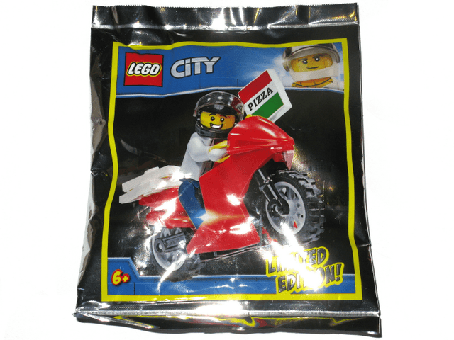 LEGO Pizza Delivery Guy foil pack (951909-1) set, 2019