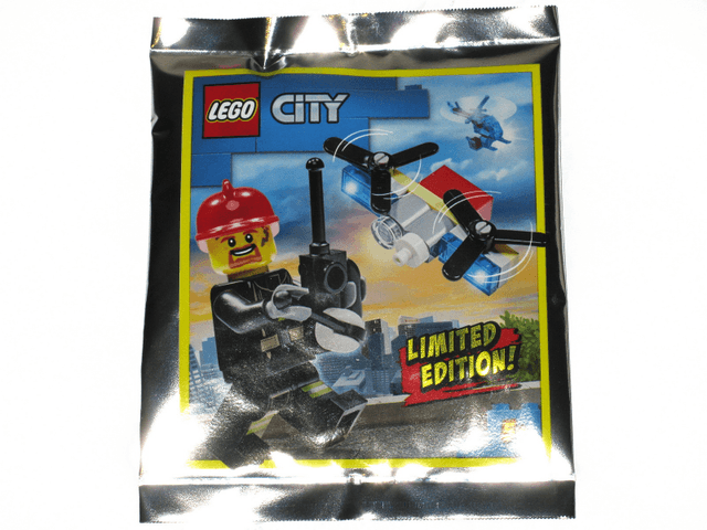 LEGO Fireman with Drone foil pack (952002-1) set, 2020