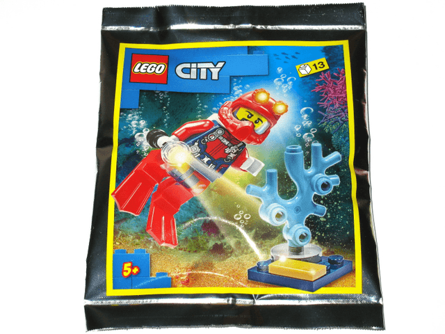 LEGO Deep Sea Diver foil pack (952012-1) set, 2020