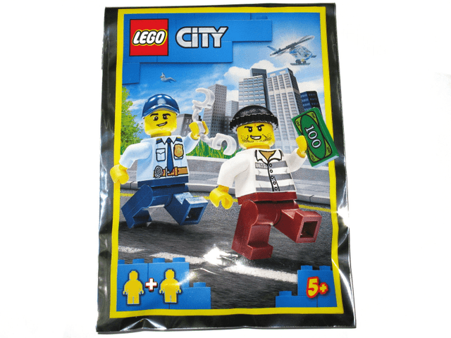 LEGO Policeman & Thief foil pack (952016-1) set, 2020